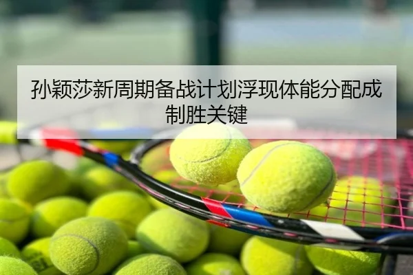 孙颖莎新周期备战计划浮现体能分配成制胜关键
